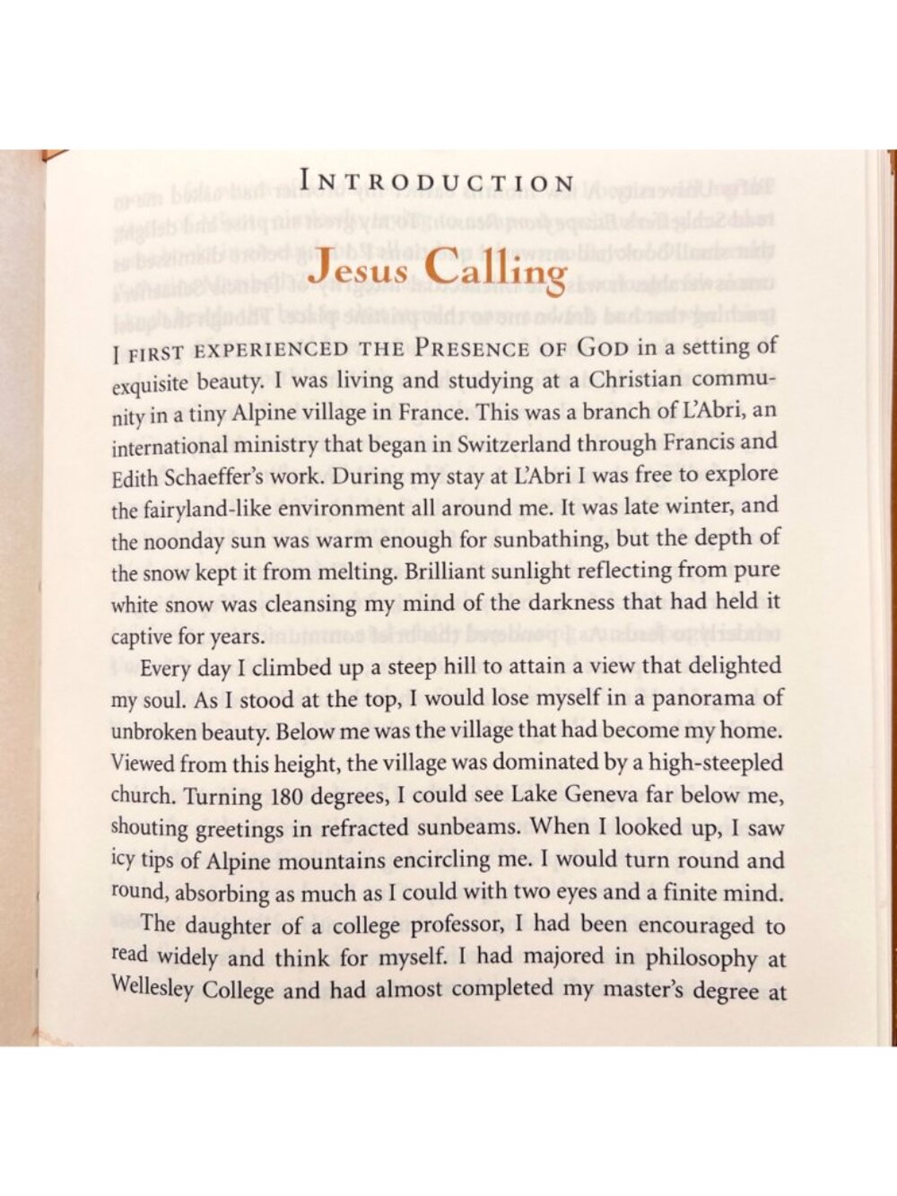 Jesus Calling Enjoying Peace 365 Daily Devotional Sarah Young Faux Leather Cover - Picture 6 of 16